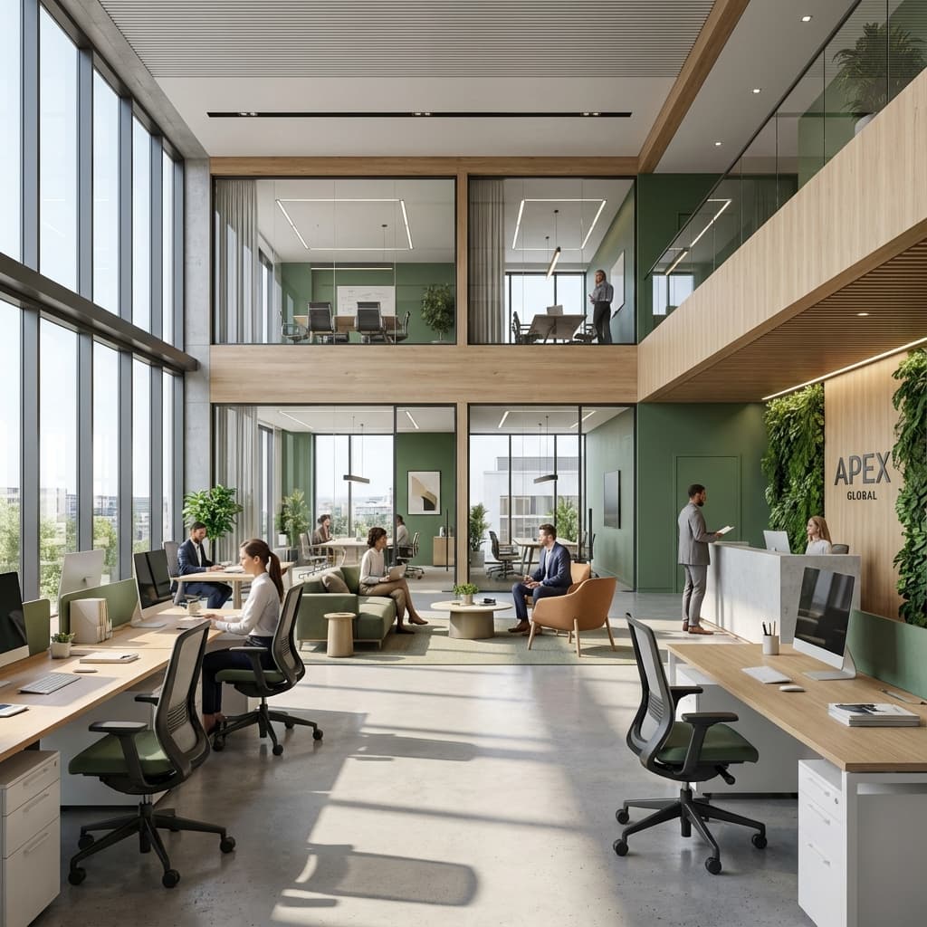 Modern corporate office designed for success